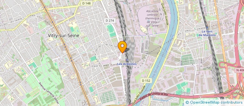 localisation de l'entreprise MONSIEUR LIONEL DI SILVESTRE à VITRY-SUR-SEINE