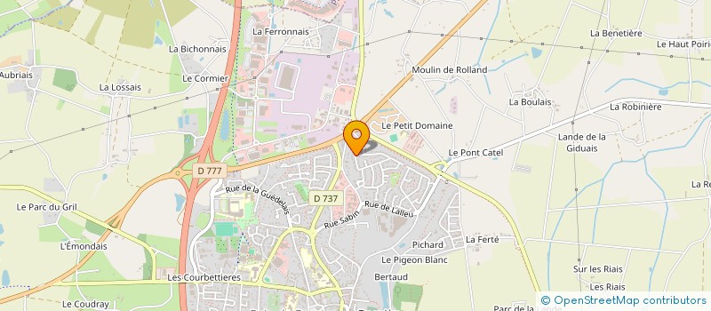 localisation de l'entreprise MONSIEUR LIONEL DIVAY  BAIN-DE-BRETAGNE