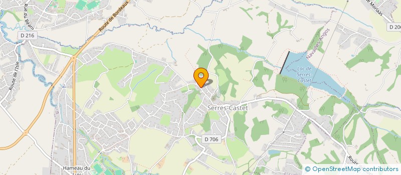 localisation de l'entreprise MONSIEUR LIONEL DOKCHA  SERRES-CASTET