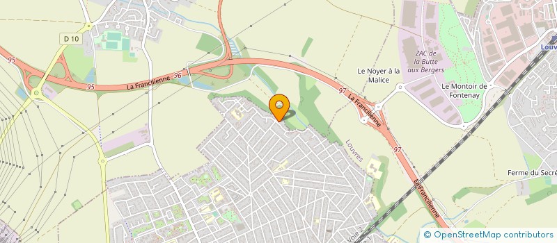 localisation de l'entreprise MONSIEUR LIONEL DOMINIQUE  GOUSSAINVILLE