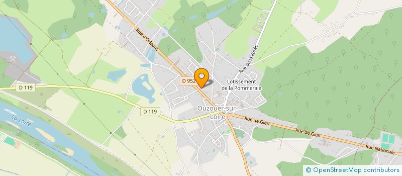 localisation de l'entreprise MONSIEUR LIONEL DOMINIQUE LEFIEVRE à OUZOUER-SUR-LOIRE