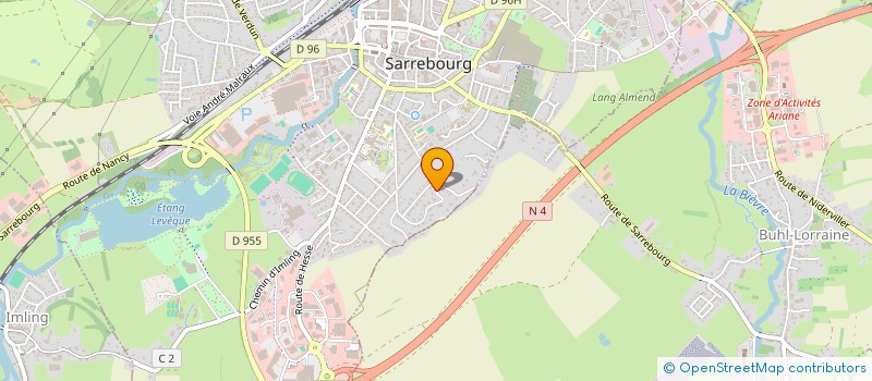 localisation de l'entreprise MONSIEUR LIONEL DORN  SARREBOURG