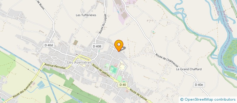 localisation de l'entreprise MONSIEUR LIONEL DOYEN  LES AVENIERES VEYRINS-THUELLIN