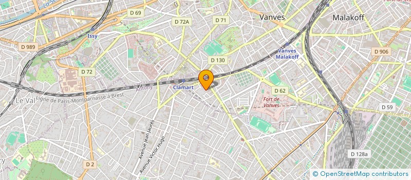 localisation de l'entreprise MONSIEUR LIONEL DREUX  MALAKOFF