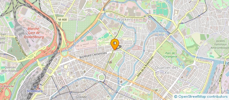 localisation de l'entreprise MONSIEUR LIONEL DREYFUSS  STRASBOURG