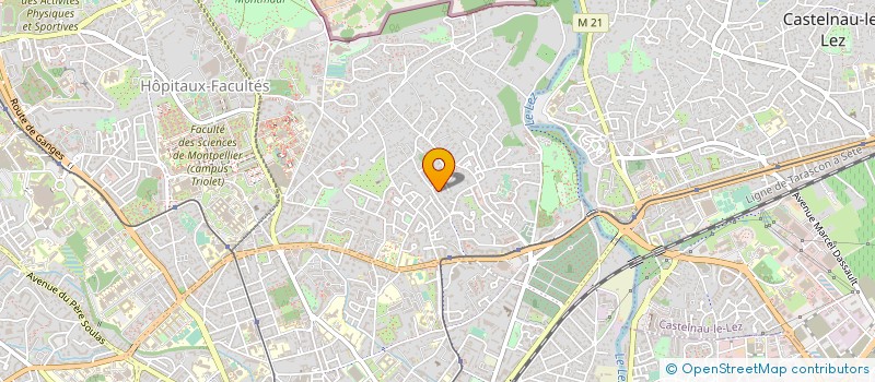 localisation de l'entreprise MONSIEUR LIONEL DRIOT à MONTPELLIER