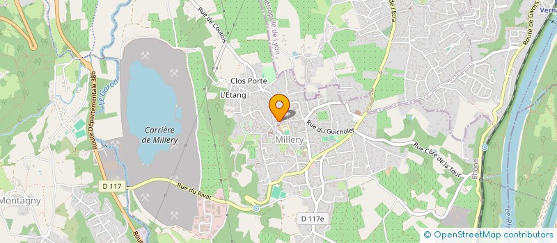 localisation de l'entreprise MONSIEUR LIONEL DUCHAMP  VERNAISON