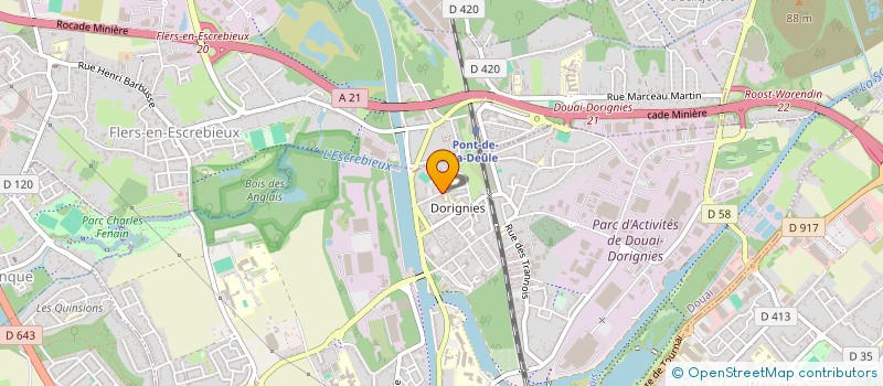 localisation de l'entreprise MONSIEUR LIONEL DUCLAY  AUBERCHICOURT