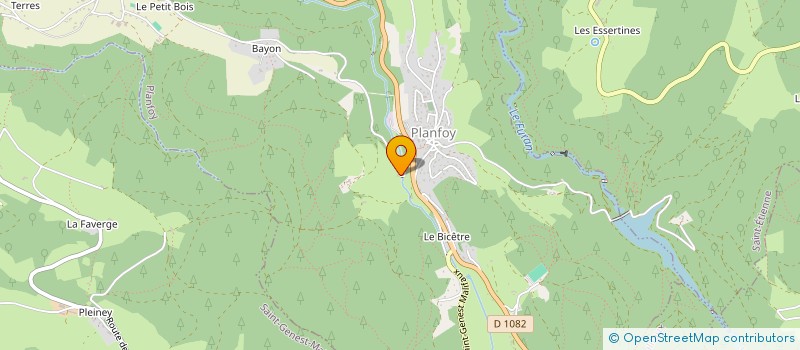 localisation de l'entreprise MONSIEUR LIONEL DUCLOS  PLANFOY