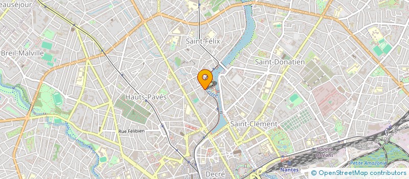 localisation de l'entreprise MONSIEUR LIONEL DUCOS à NANTES
