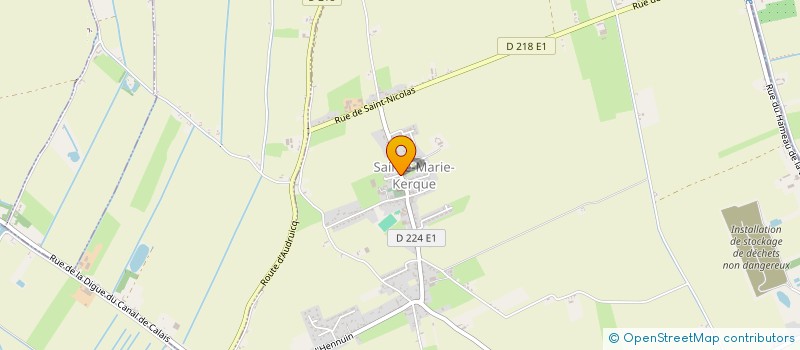 localisation de l'entreprise MONSIEUR LIONEL DUFOUR  SAINTE-MARIE-KERQUE