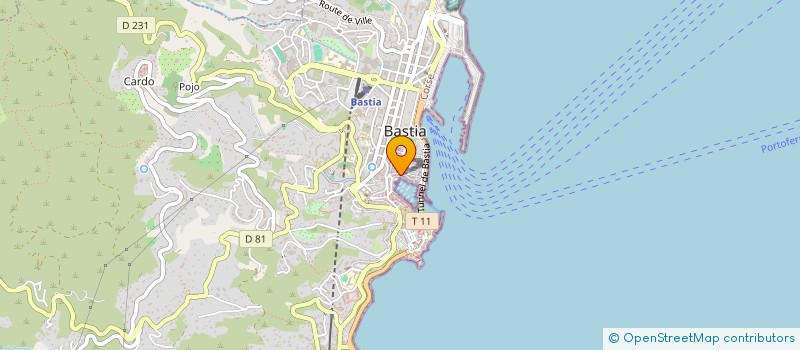 localisation de l'entreprise MONSIEUR LIONEL DUMAS à BASTIA