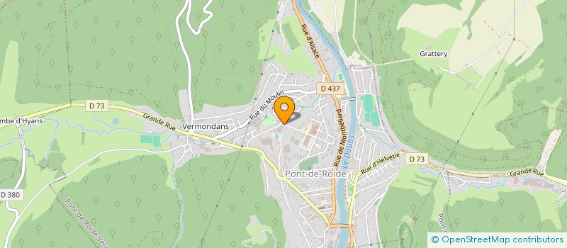 localisation de l'entreprise MONSIEUR LIONEL DUMONT  GOUX-LES-DAMBELIN