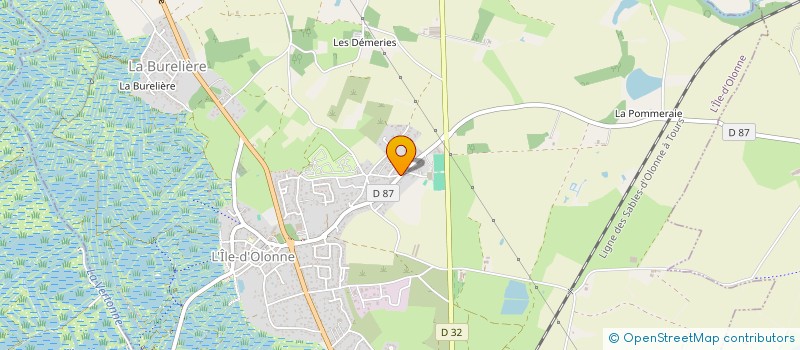 localisation de l'entreprise MONSIEUR LIONEL DUPE  L'ILE-D'OLONNE