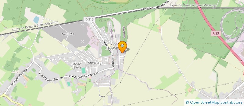 localisation de l'entreprise MONSIEUR LIONEL DUPONT  RAISMES