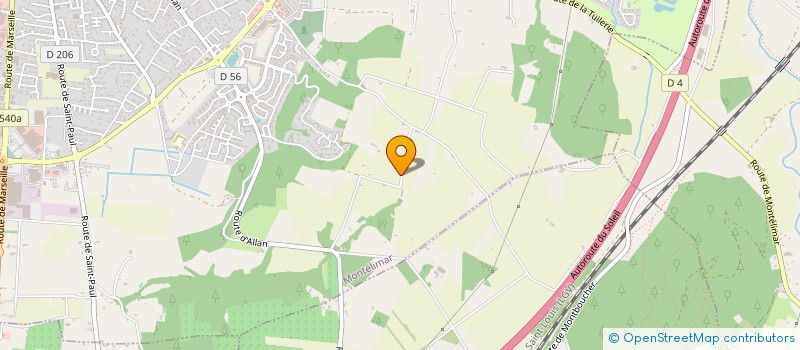 localisation de l'entreprise MONSIEUR LIONEL DUPUY  MONTELIMAR