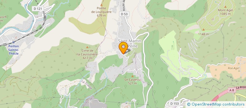 localisation de l'entreprise MONSIEUR LIONEL DURIEZ  PEILLE