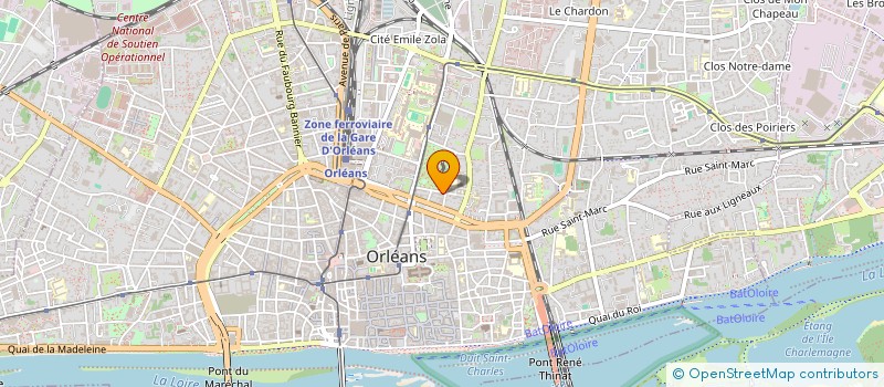 localisation de l'entreprise MONSIEUR LIONEL DUVAL à ORLEANS