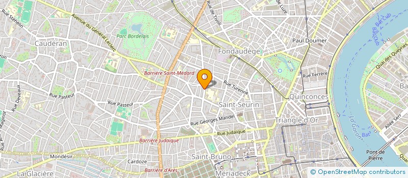 localisation de l'entreprise MONSIEUR LIONEL DUZIK à BORDEAUX