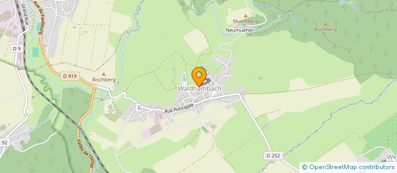 localisation de l'entreprise MONSIEUR LIONEL EBY à WALDHAMBACH