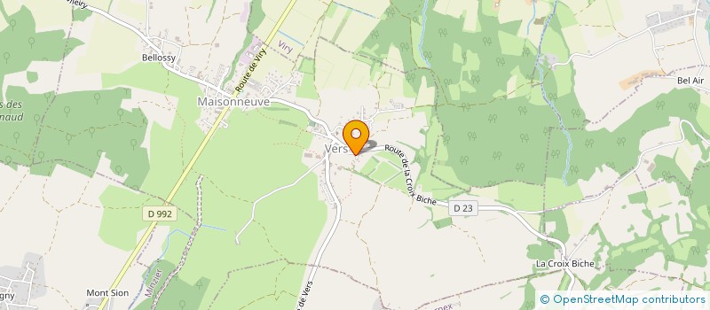 localisation de l'entreprise MONSIEUR LIONEL EXCOFFIER à VERS