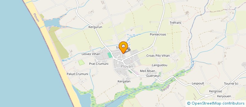 localisation de l'entreprise MONSIEUR LIONEL FAILLER  PLOVAN