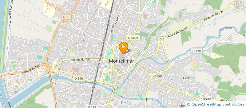 localisation de l'entreprise MONSIEUR LIONEL FARRAYRE  MONTELIMAR