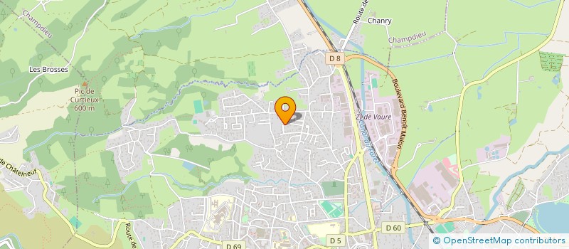 localisation de l'entreprise MONSIEUR LIONEL FAUCHET  MONTBRISON