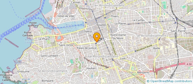 localisation de l'entreprise MONSIEUR LIONEL FEBBRARO  MARSEILLE