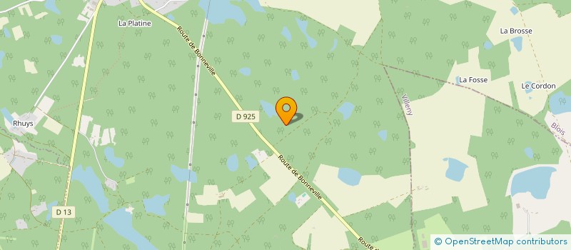 localisation de l'entreprise MONSIEUR LIONEL FEDRIGO  LA FERTE-SAINT-CYR