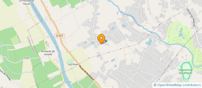 localisation de l'entreprise MONSIEUR LIONEL FERREIRA  MONTAUBAN