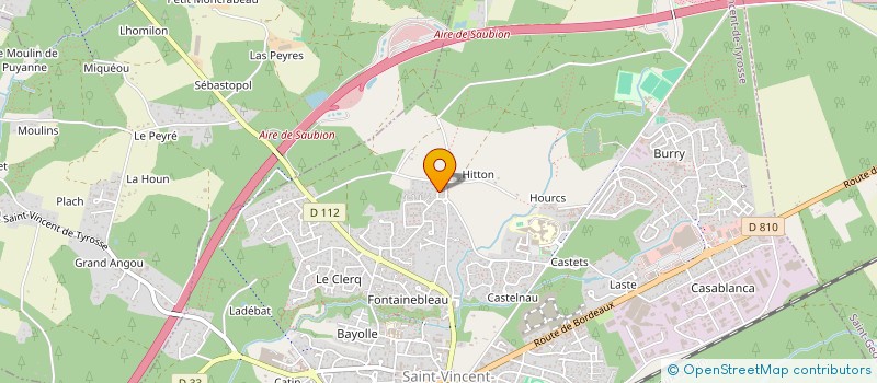 localisation de l'entreprise MONSIEUR LIONEL FERREIRA  SAINT-VINCENT-DE-TYROSSE