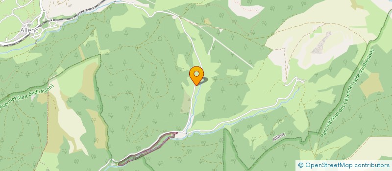 localisation de l'entreprise MONSIEUR LIONEL FERRIER  ALLENC