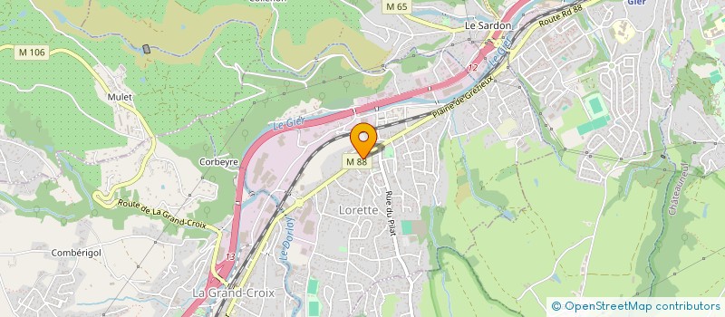 localisation de l'entreprise MONSIEUR LIONEL FICARELLA  LORETTE