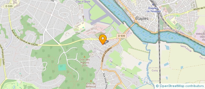 localisation de l'entreprise MONSIEUR LIONEL FIGINI  LE TOUQUET-PARIS-PLAGE