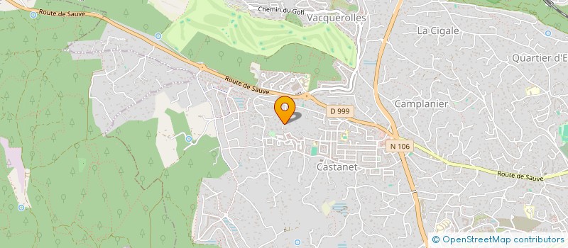 localisation de l'entreprise MONSIEUR LIONEL FLAHAUT  NIMES