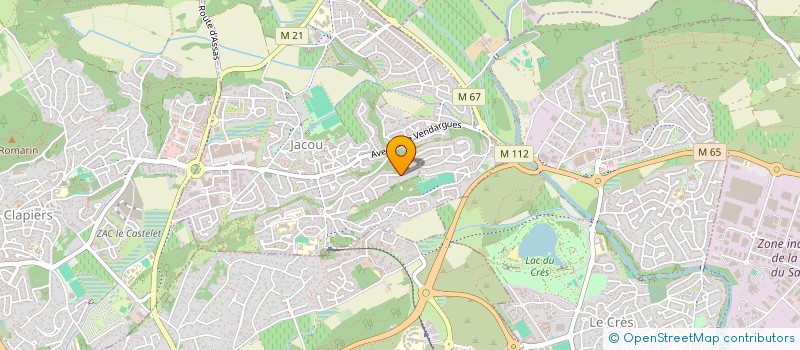 localisation de l'entreprise MONSIEUR LIONEL FONTAINE  TEYRAN