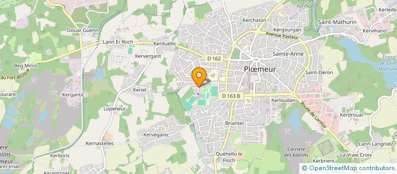 localisation de l'entreprise MONSIEUR LIONEL FORNER  PLOEMEUR