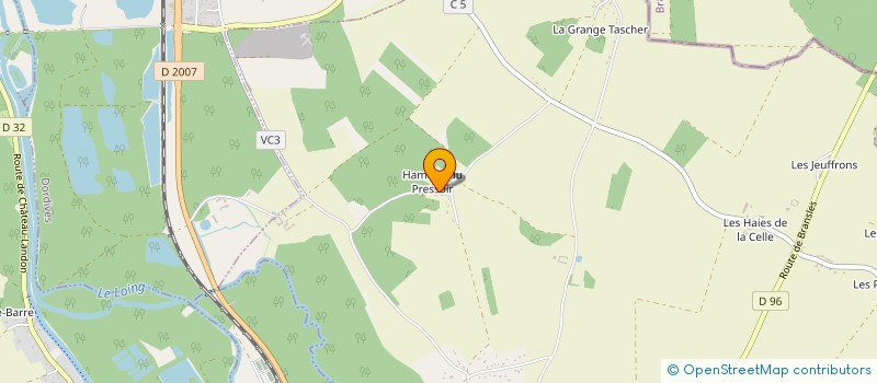 localisation de l'entreprise MONSIEUR LIONEL FOURCAULT à FERRIERES-EN-GATINAIS