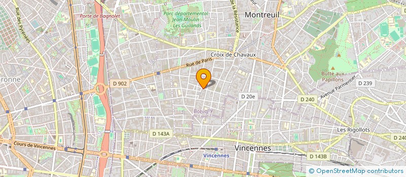 localisation de l'entreprise MONSIEUR LIONEL FRANCOIS à MONTREUIL