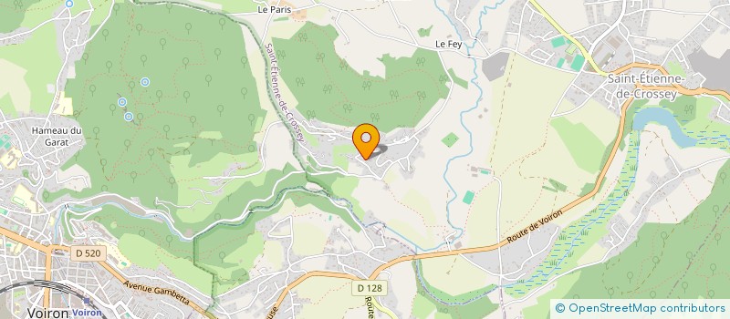 localisation de l'entreprise MONSIEUR LIONEL FRITSCH  SAINT-ETIENNE-DE-CROSSEY