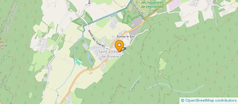 localisation de l'entreprise MONSIEUR LIONEL GAILLARD  SAINT-JOSEPH-DE-RIVIERE