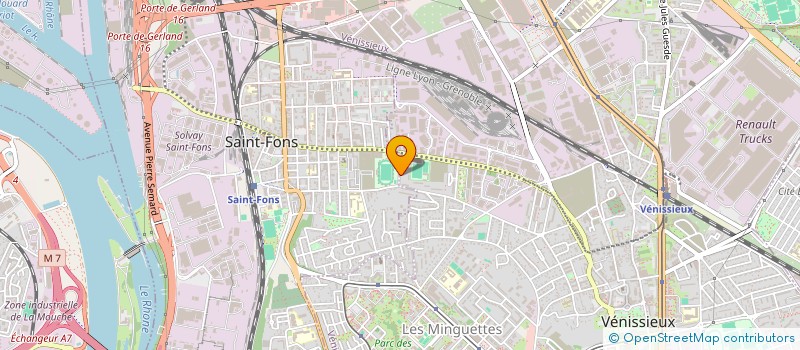 localisation de l'entreprise MONSIEUR LIONEL GALANT à VENISSIEUX