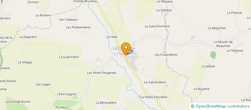 localisation de l'entreprise MONSIEUR LIONEL GALINDO à LA CHAPELLE-SOUEF