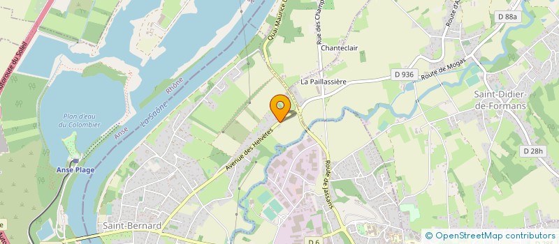 localisation de l'entreprise MONSIEUR LIONEL GALLI  SAINT-BERNARD