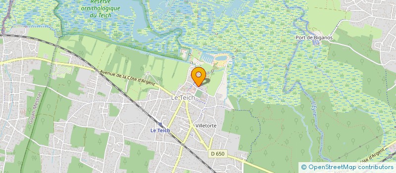 localisation de l'entreprise MONSIEUR LIONEL GALUT  LE TEICH