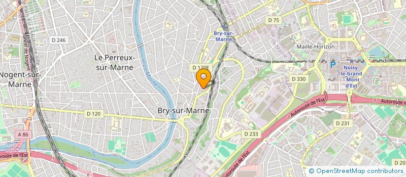 localisation de l'entreprise MONSIEUR LIONEL GARAVELLI à BRY-SUR-MARNE