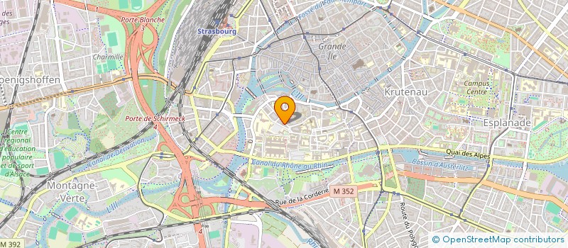 localisation de l'entreprise MONSIEUR LIONEL GARCIA FONTOURA à STRASBOURG
