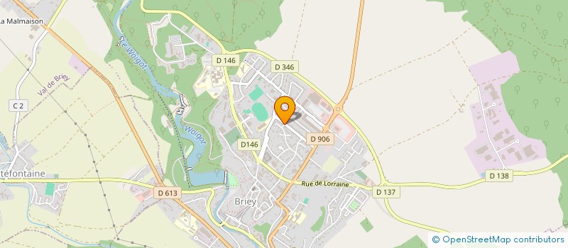 localisation de l'entreprise MONSIEUR LIONEL GATTUSO  VAL DE BRIEY