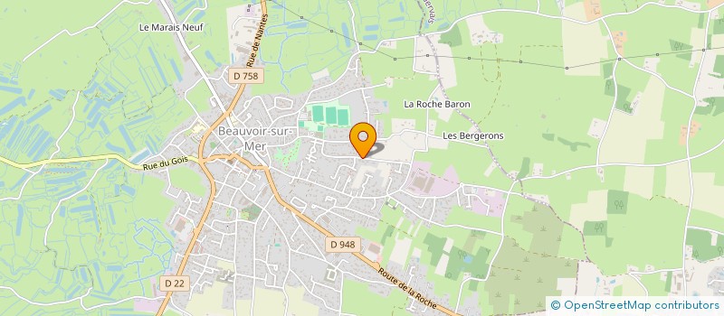 localisation de l'entreprise MONSIEUR LIONEL GAUVARD  BOIS-DE-CENE